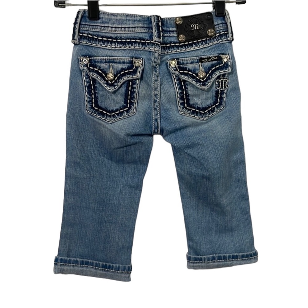 Miss Me girls cuffed capri Jeans